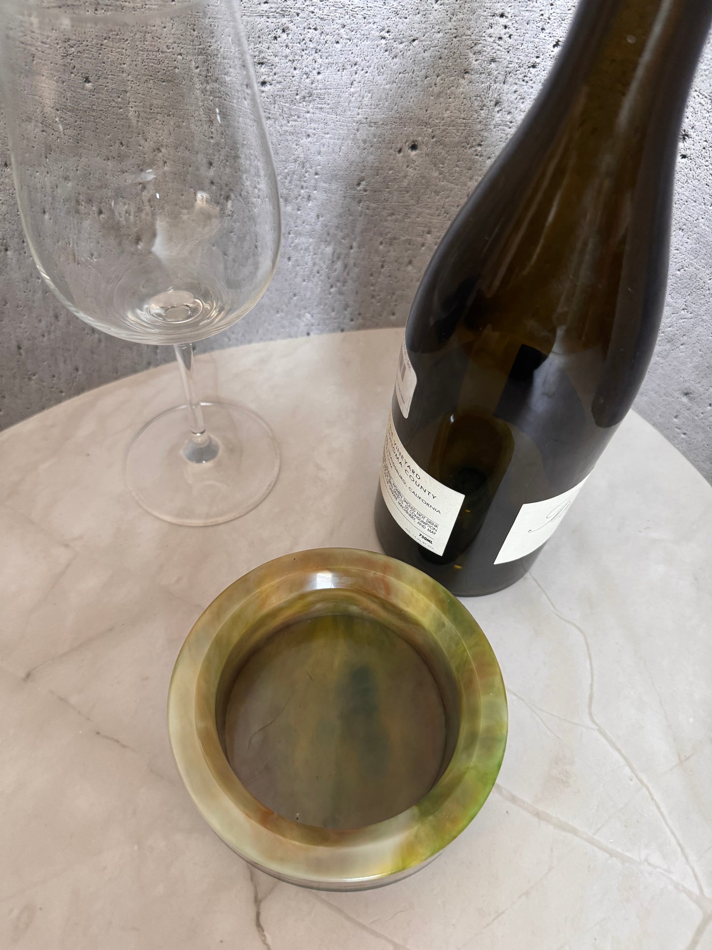 Stone Current Wine Coaster