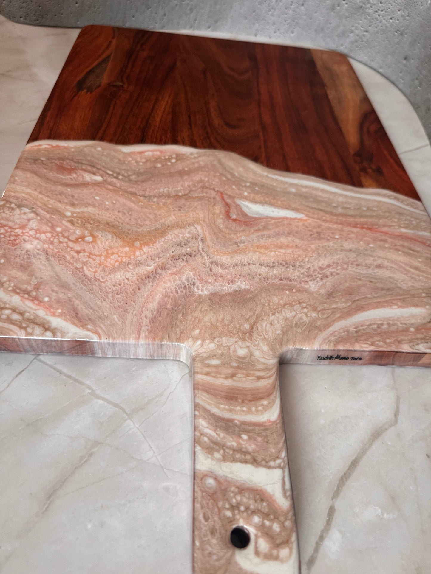 Blush Current Charcuterie Board