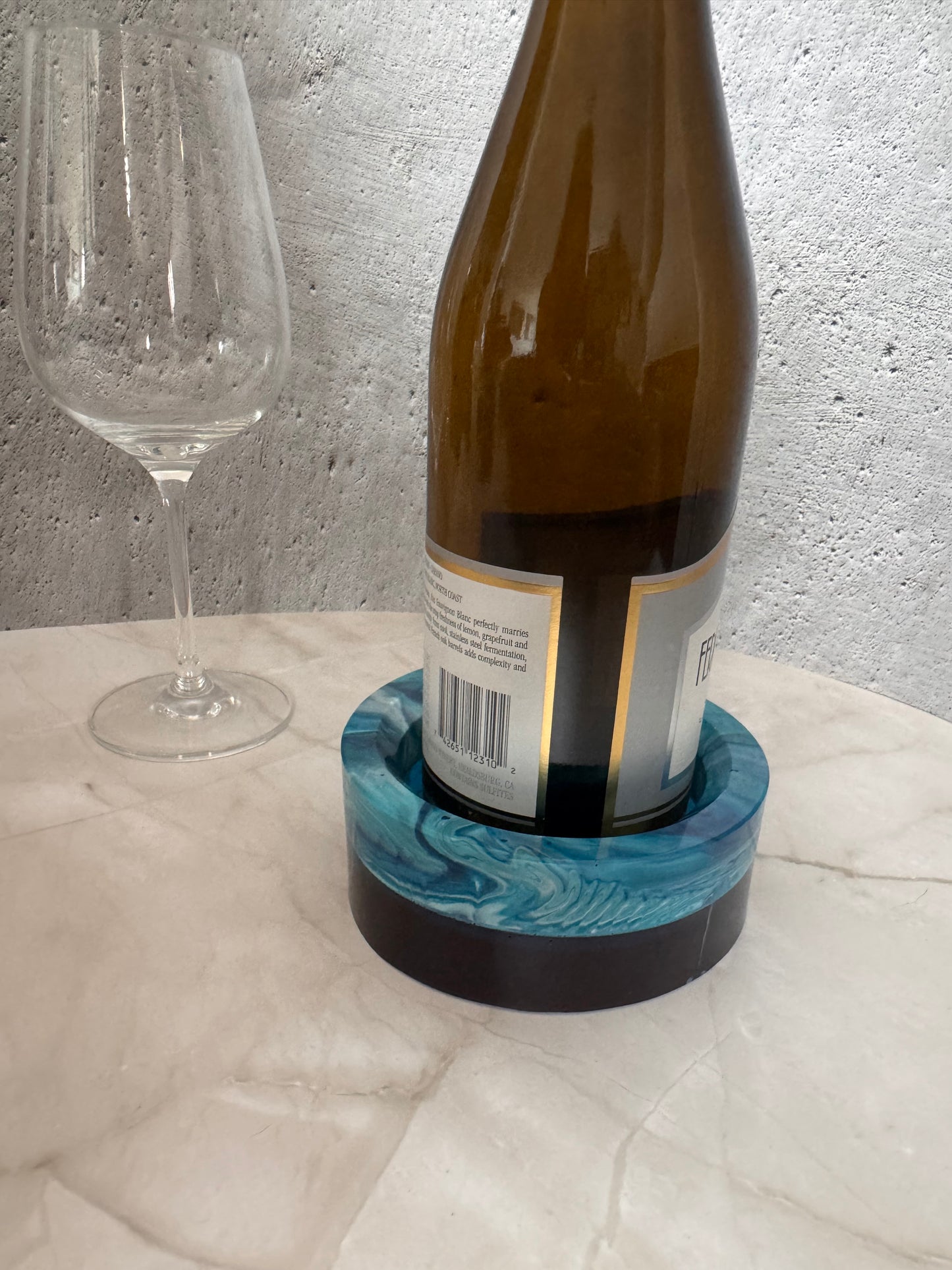 Tidal Current Wine Coaster