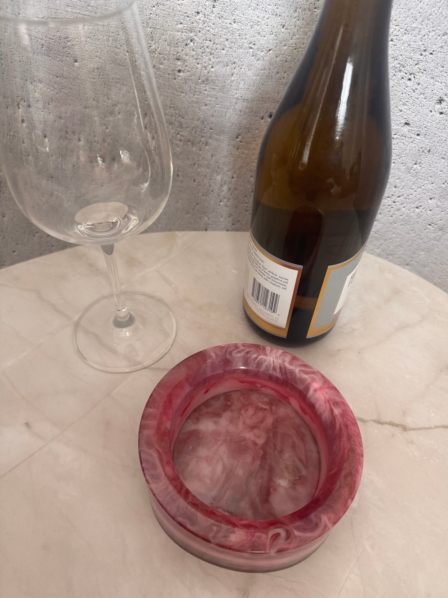 Orchid Current Wine Coaster