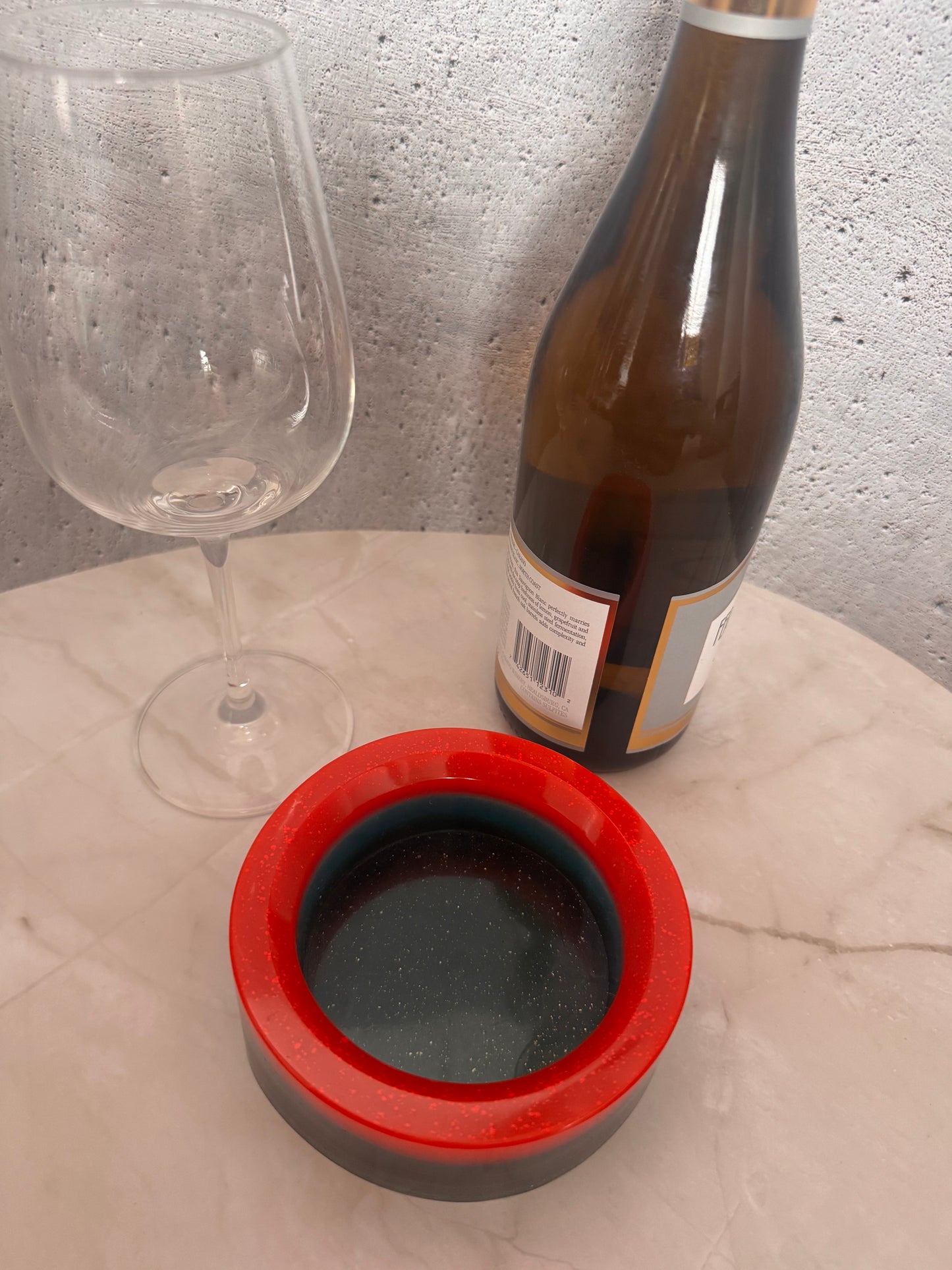 Prism Current Wine Coaster