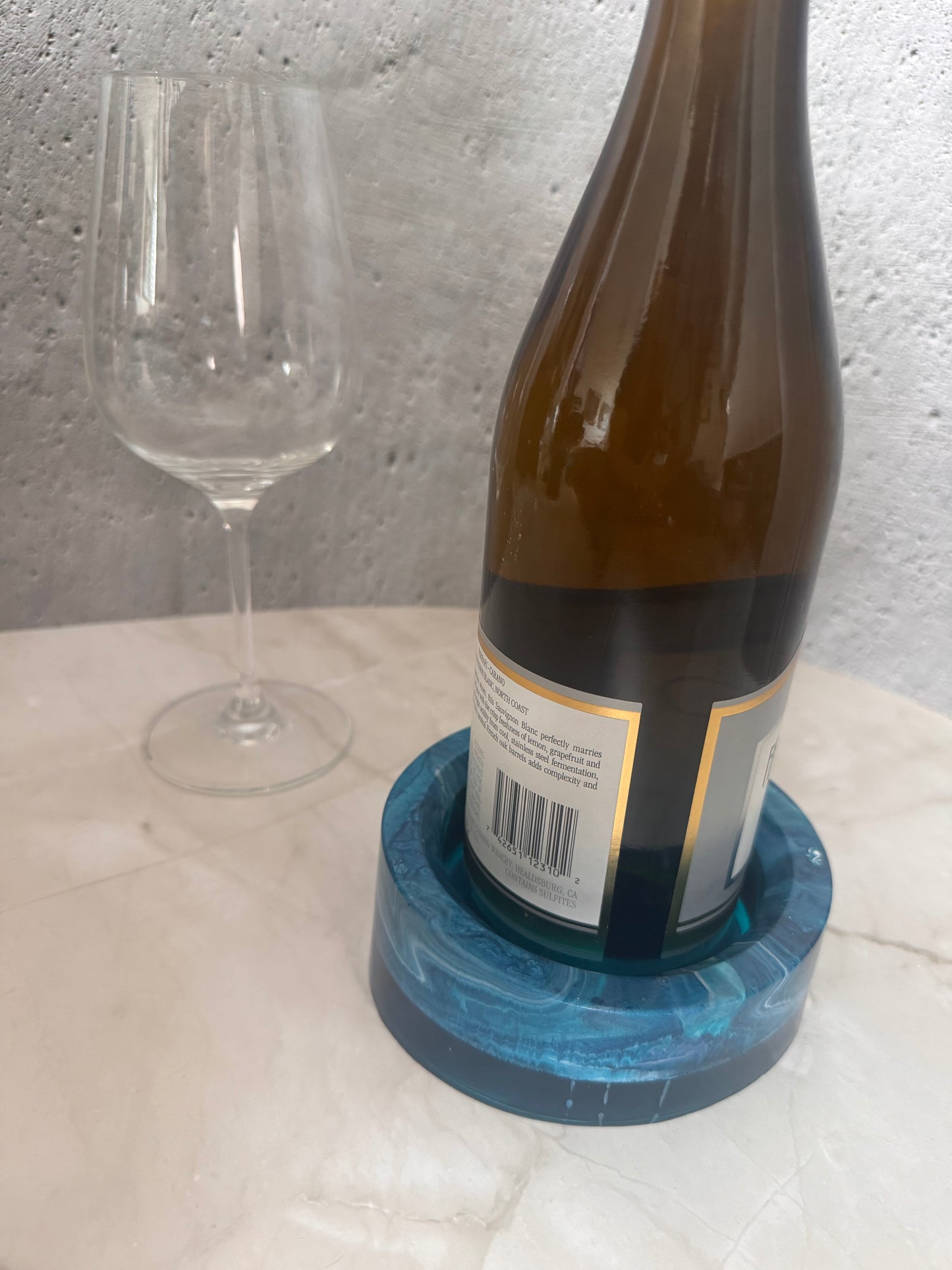Tidal Current Wine Coaster