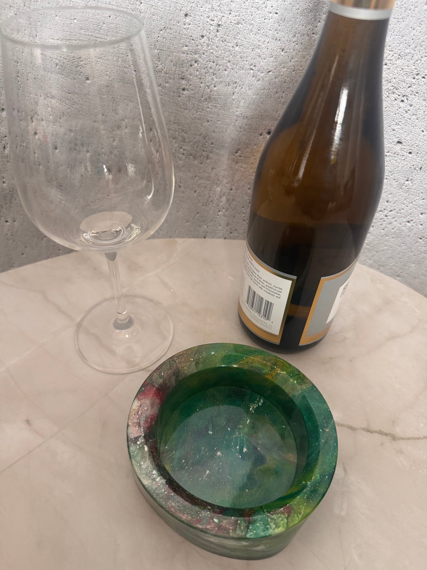 Verdant Current Wine Coaster