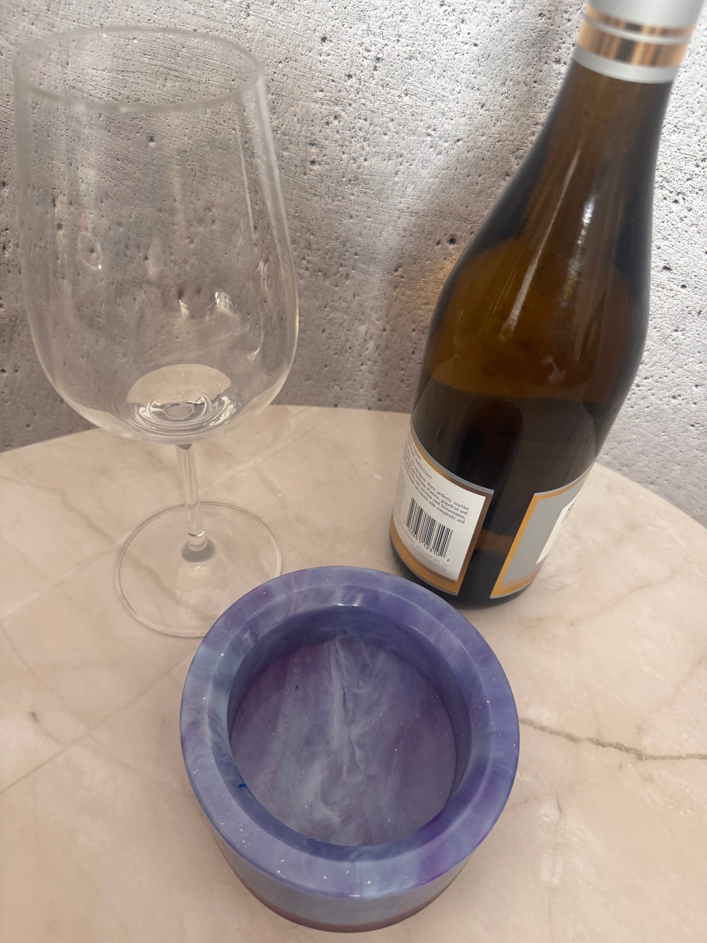 Orchid Current Wine Coaster