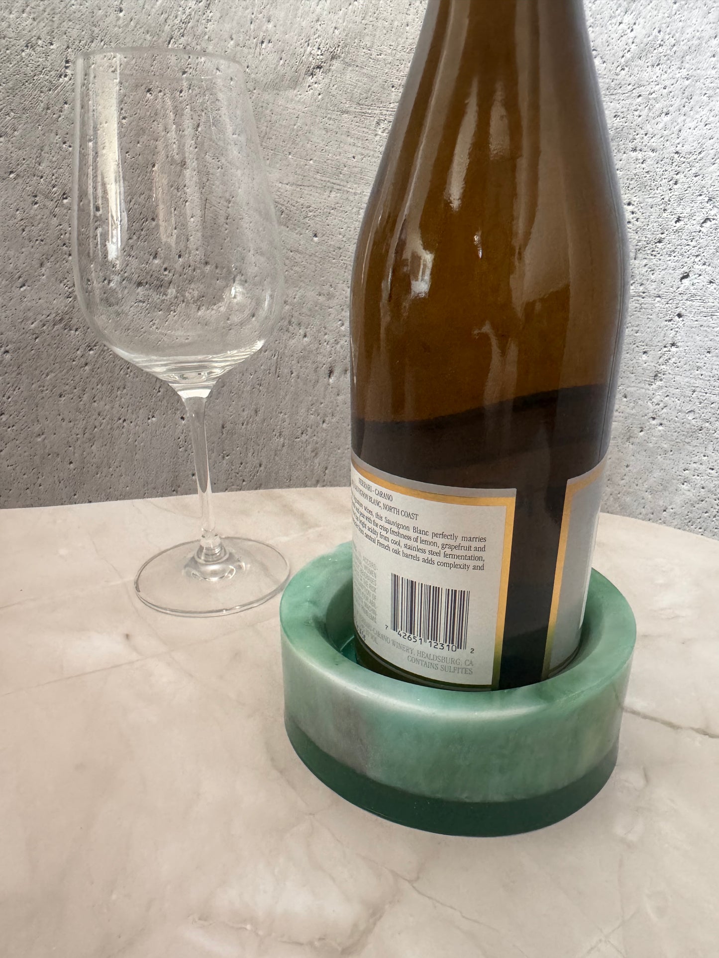 Verdant Current Wine Coaster