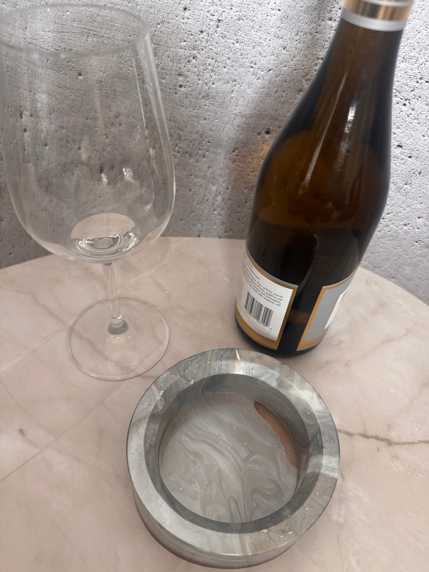 Stone Current Wine Coaster