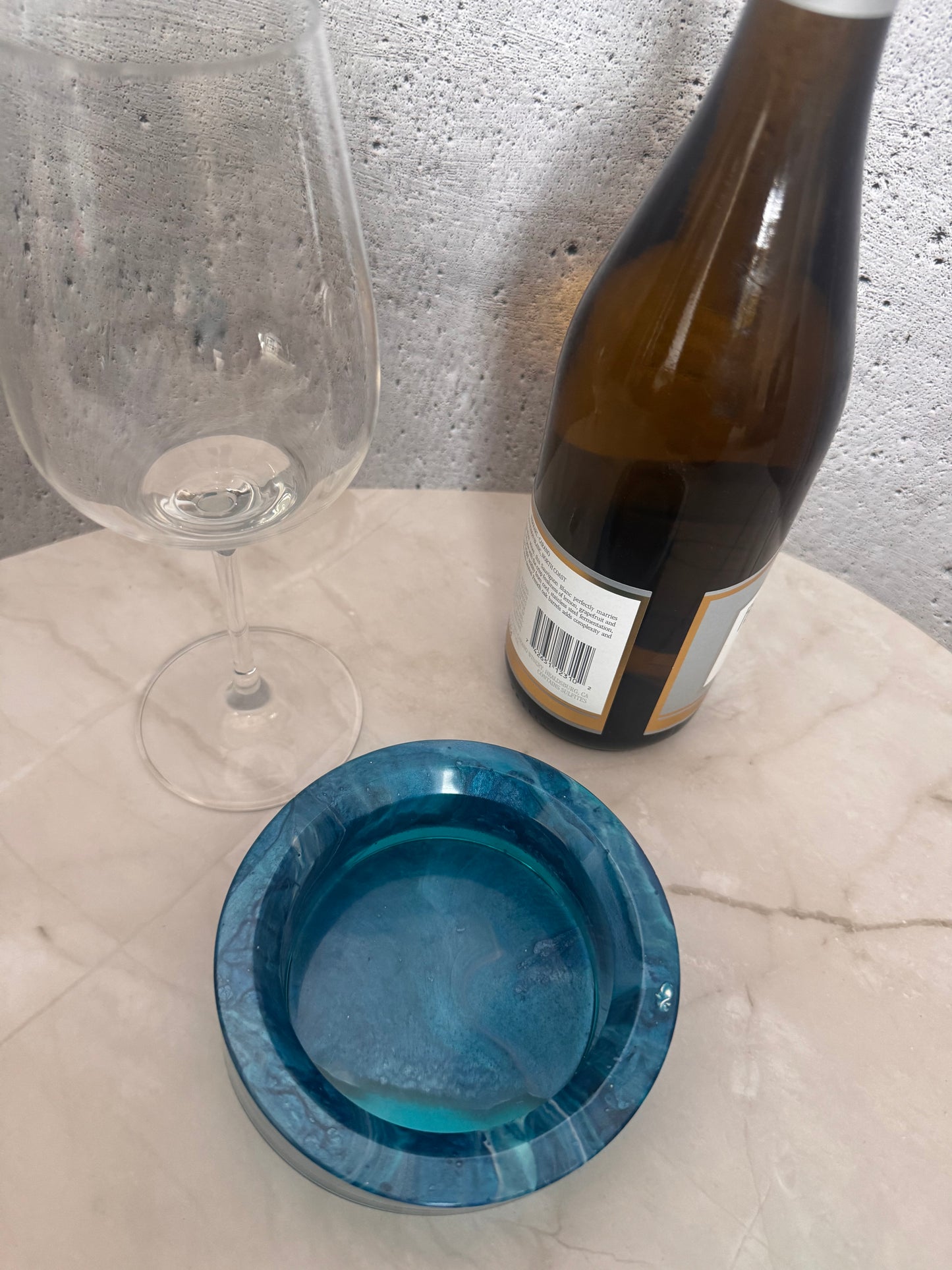 Tidal Current Wine Coaster