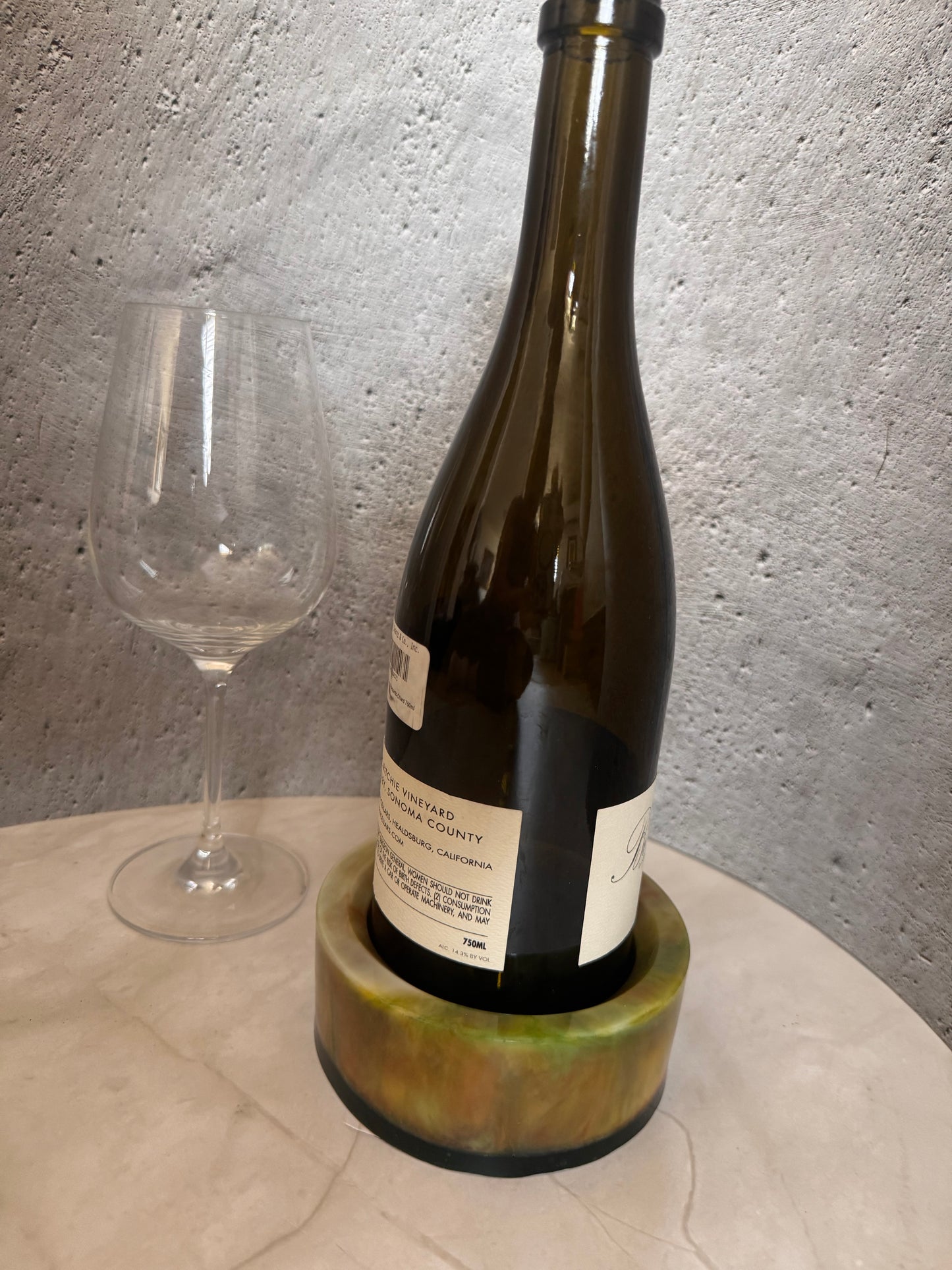 Stone Current Wine Coaster