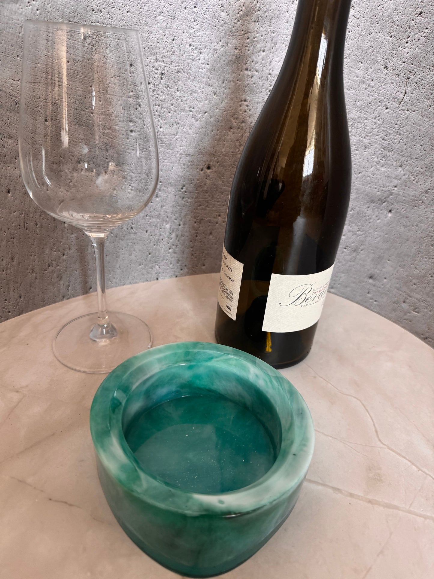 Verdant Current Wine Coaster