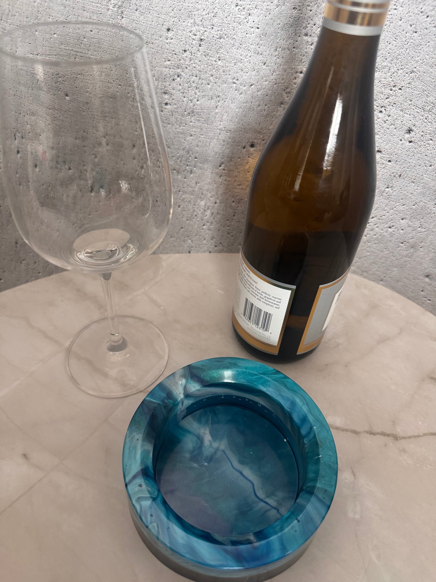 Tidal Current Wine Coaster