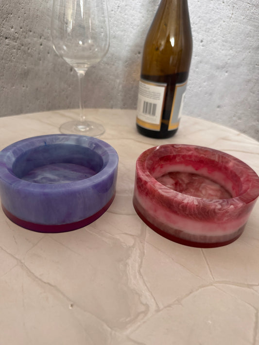 Orchid Current Wine Coaster
