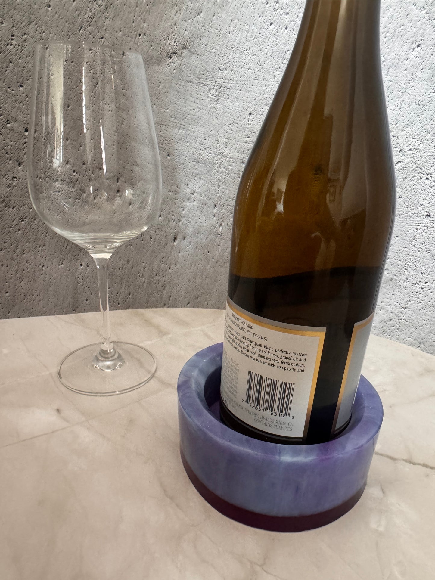 Orchid Current Wine Coaster