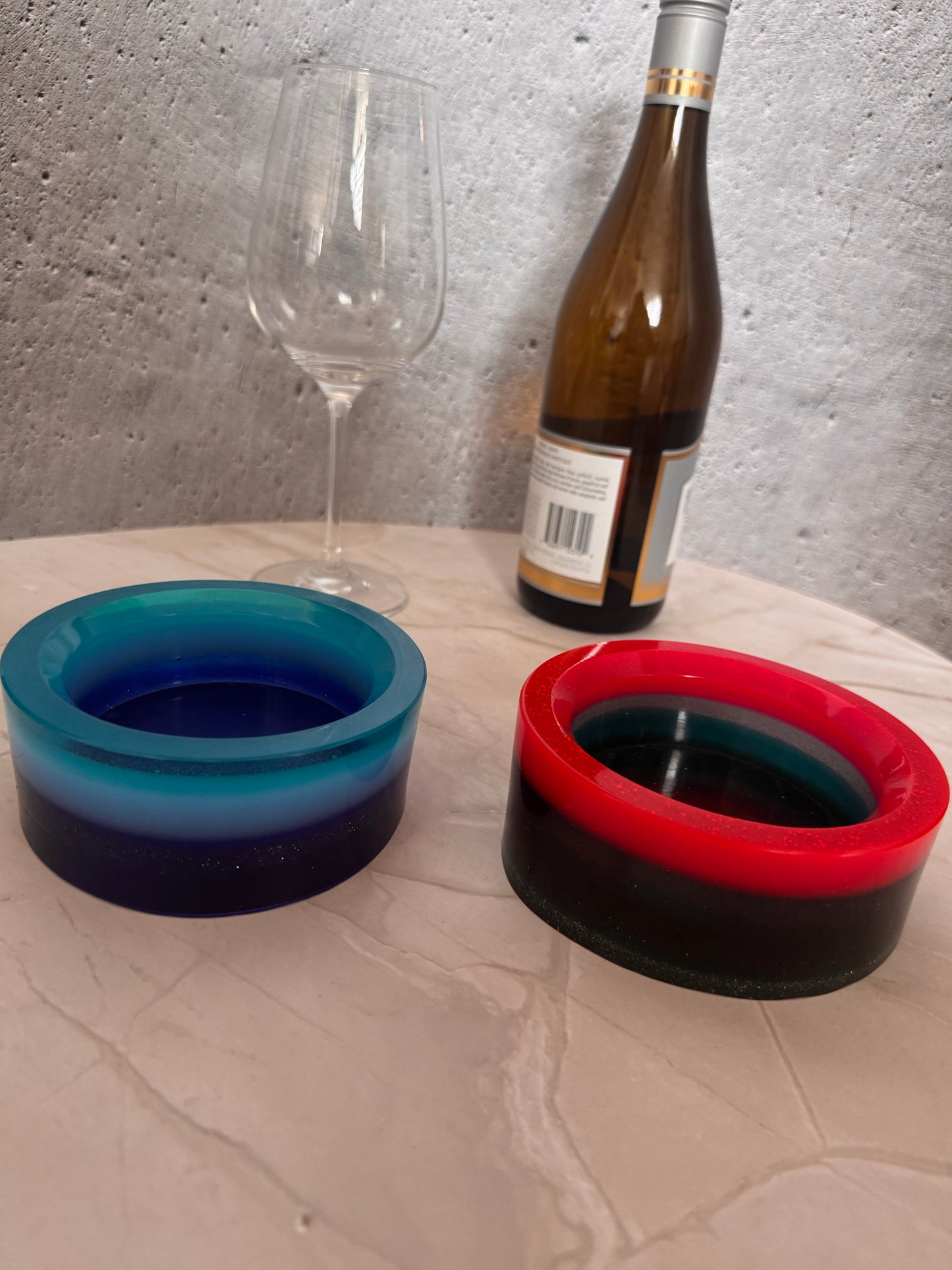 Prism Current Wine Coaster