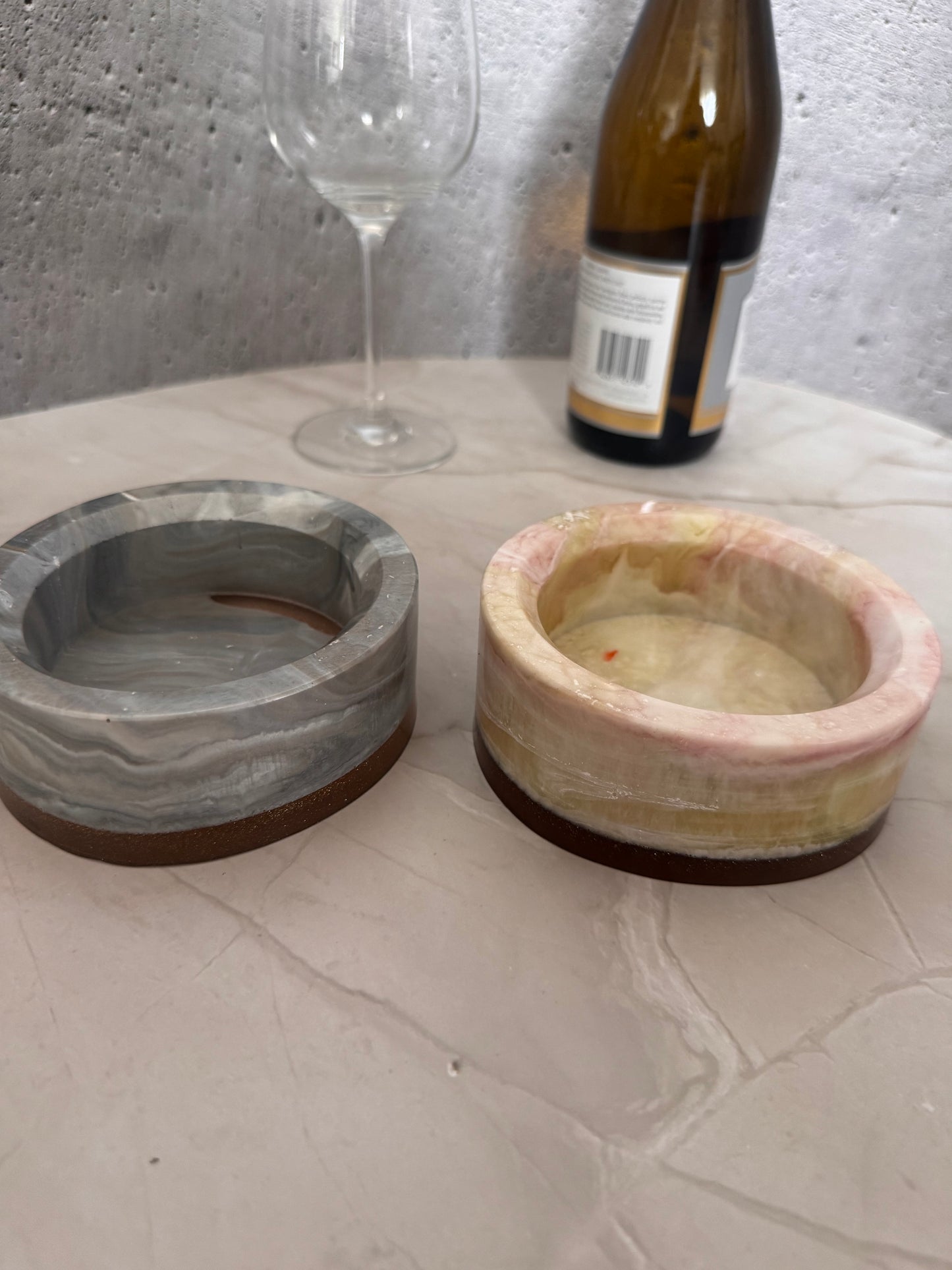 Stone Current Wine Coaster