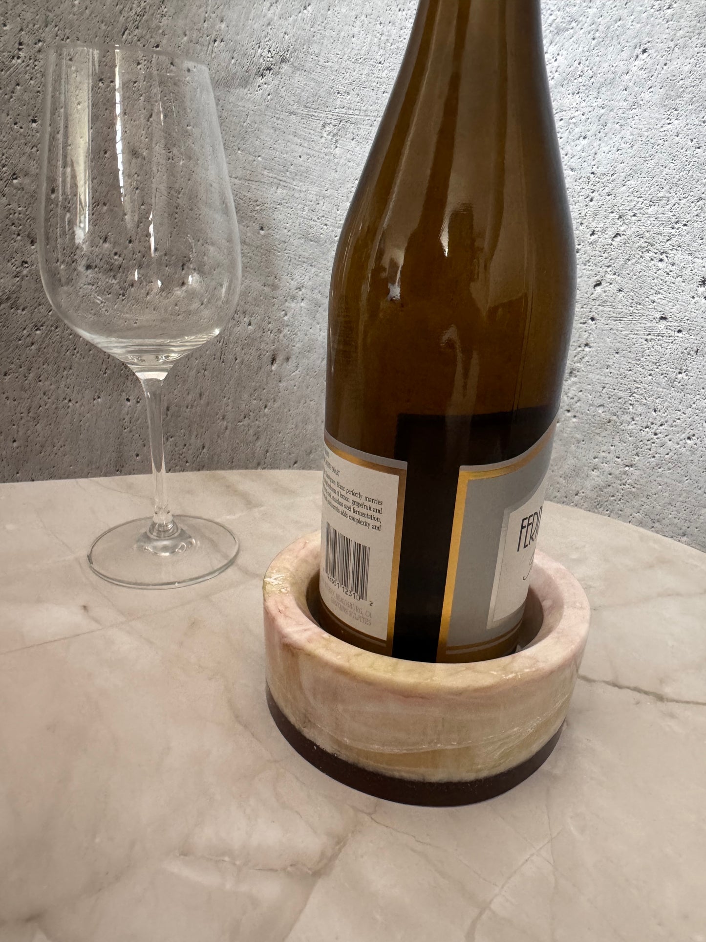 Stone Current Wine Coaster