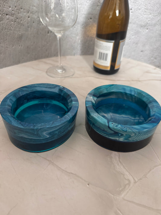 Tidal Current Wine Coaster