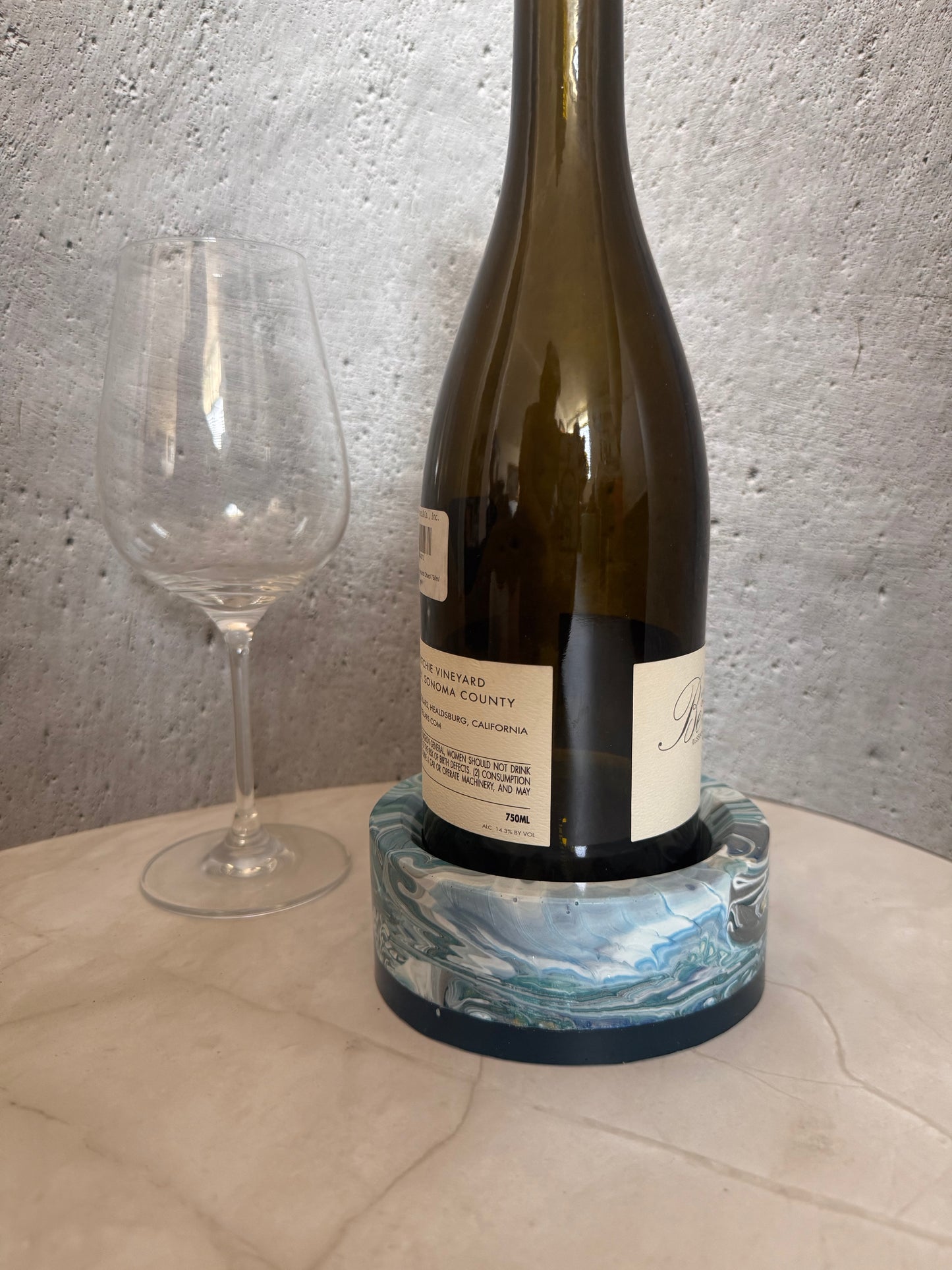 Abyss Current Wine Coaster