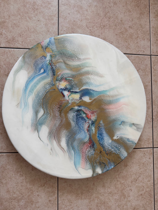 Gilded Current Lazy Susan