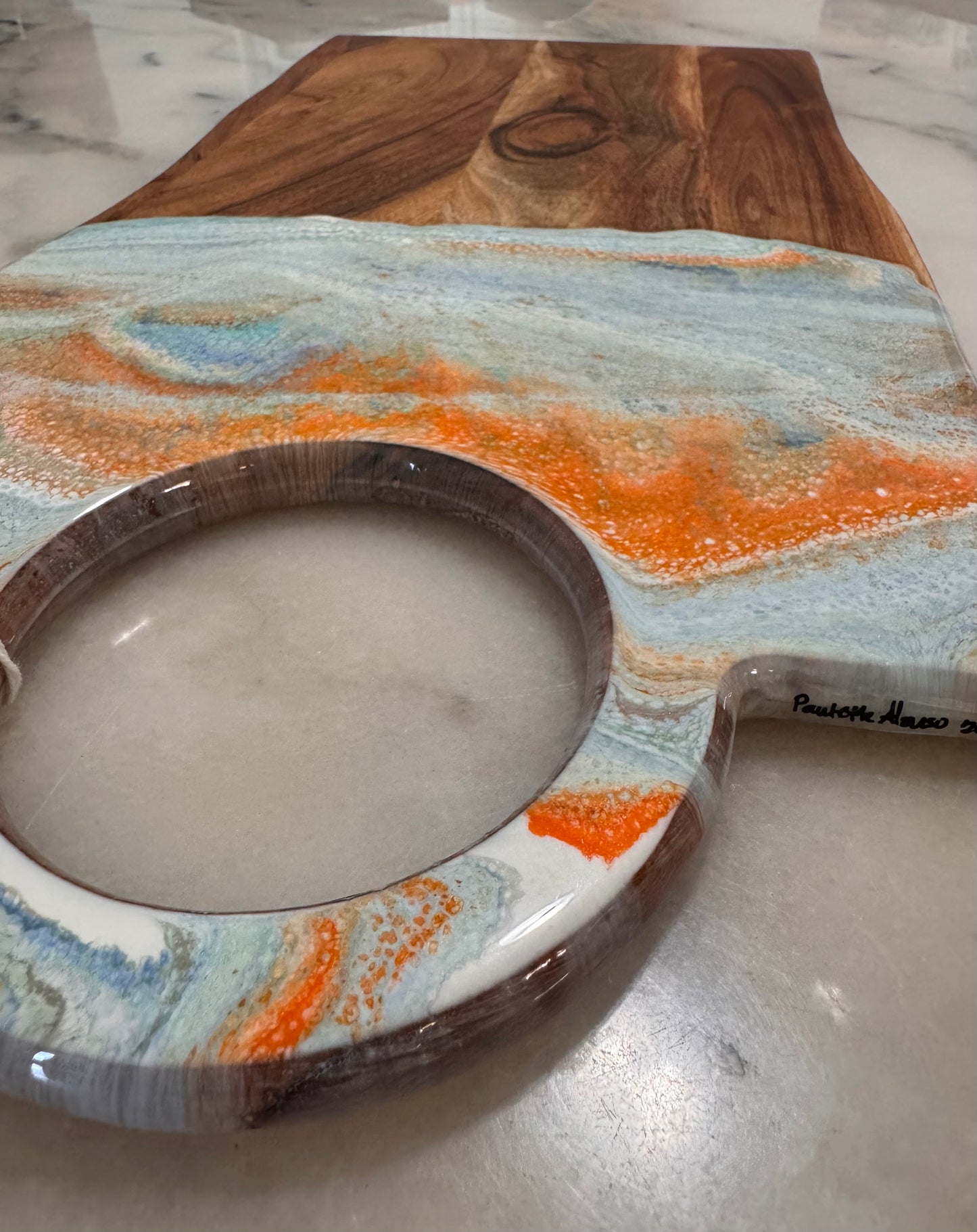 Coastal Sunset Charcuterie Board
