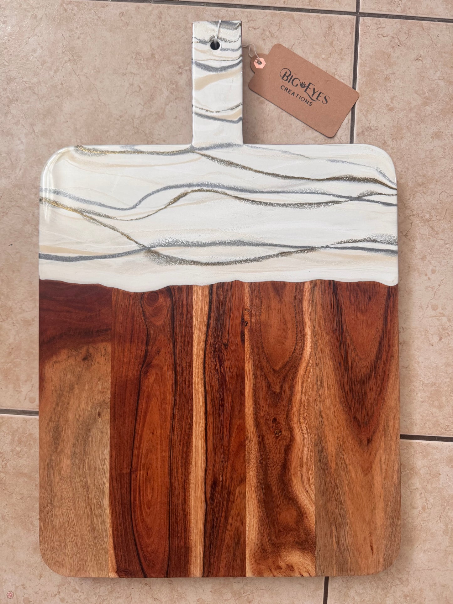 Golden Veil Charcuterie Board