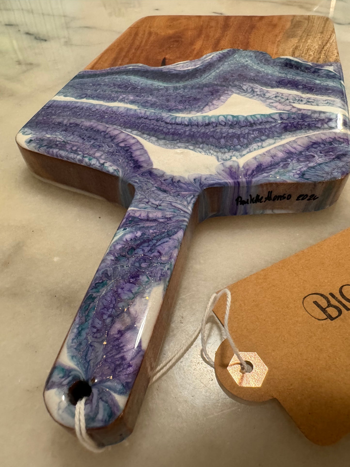 Violet Current Charcuterie Board