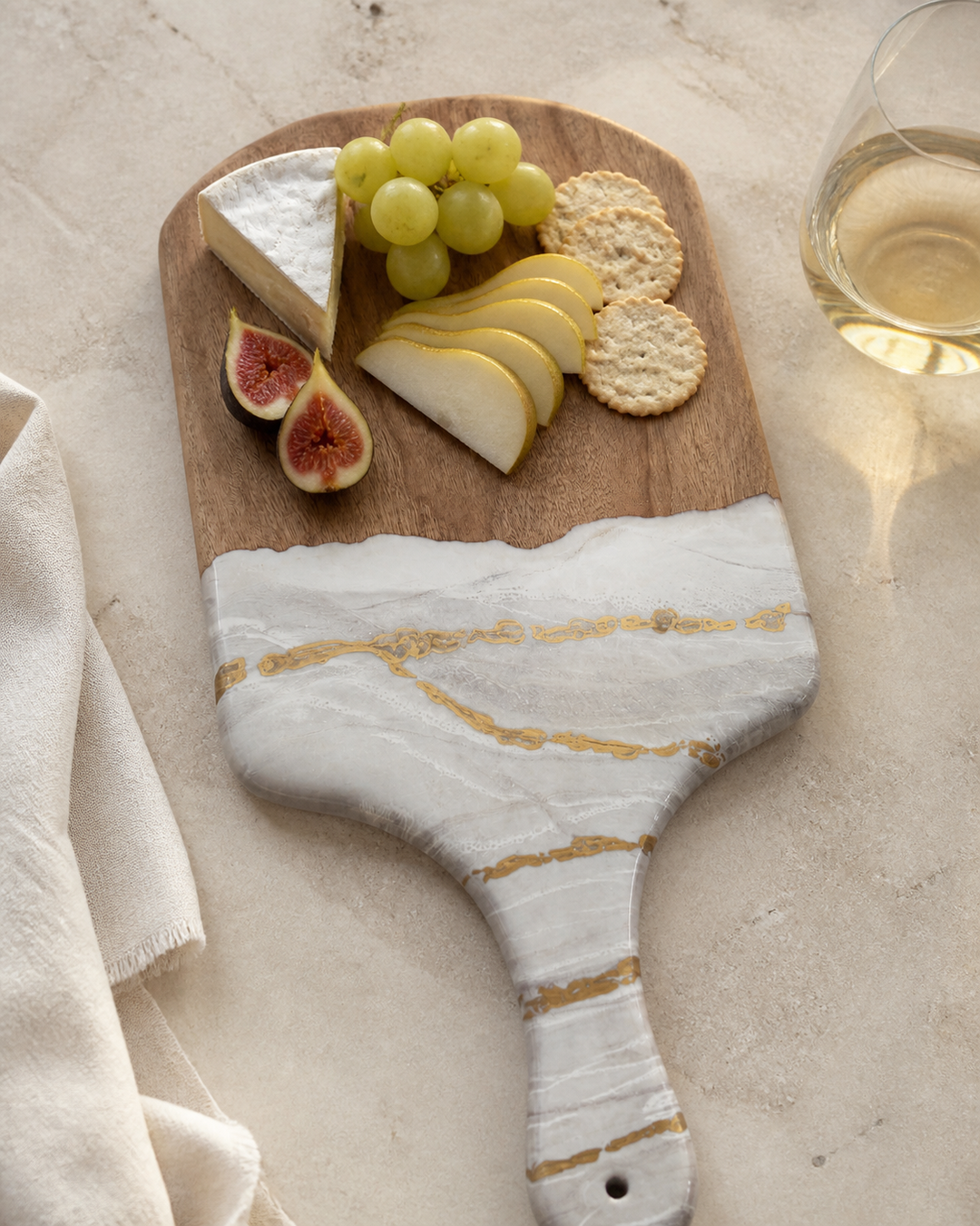 Ivory Current Charcuterie Board — Big Eyes Creations