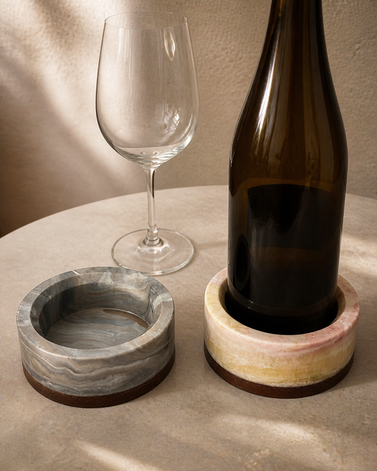 Stone Current Wine Coaster — Big Eyes Creations