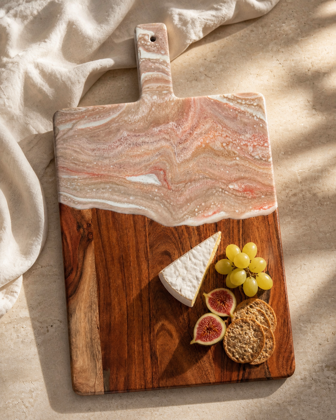 Blush Current Charcuterie Board — Big Eyes Creations