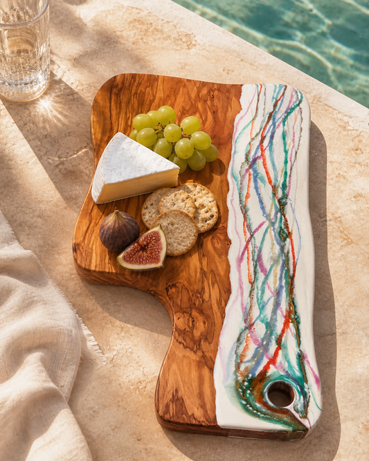 Prism Current I Charcuterie Board — Big Eyes Creations