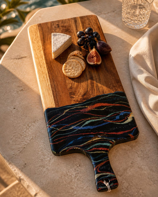 Midnight Current Charcuterie Board — Big Eyes Creations