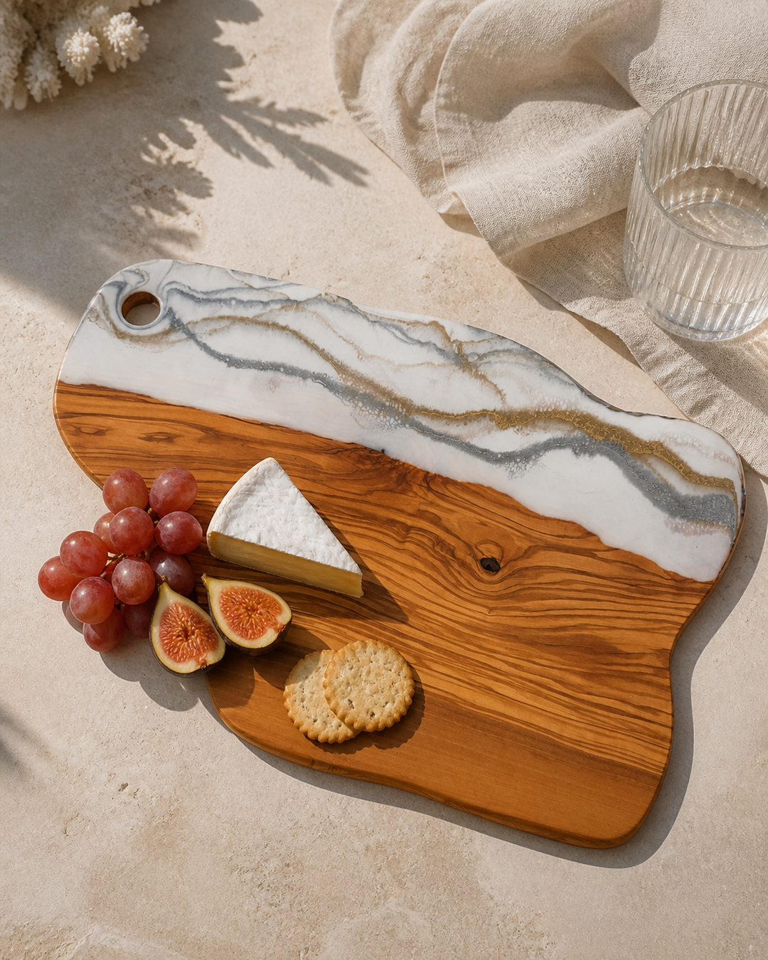 Stone Veil I Charcuterie Board — Big Eyes Creations